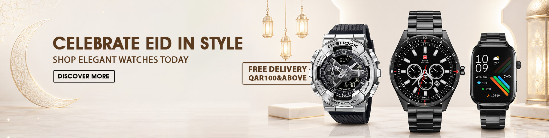 Slider Img of watches Web Banner