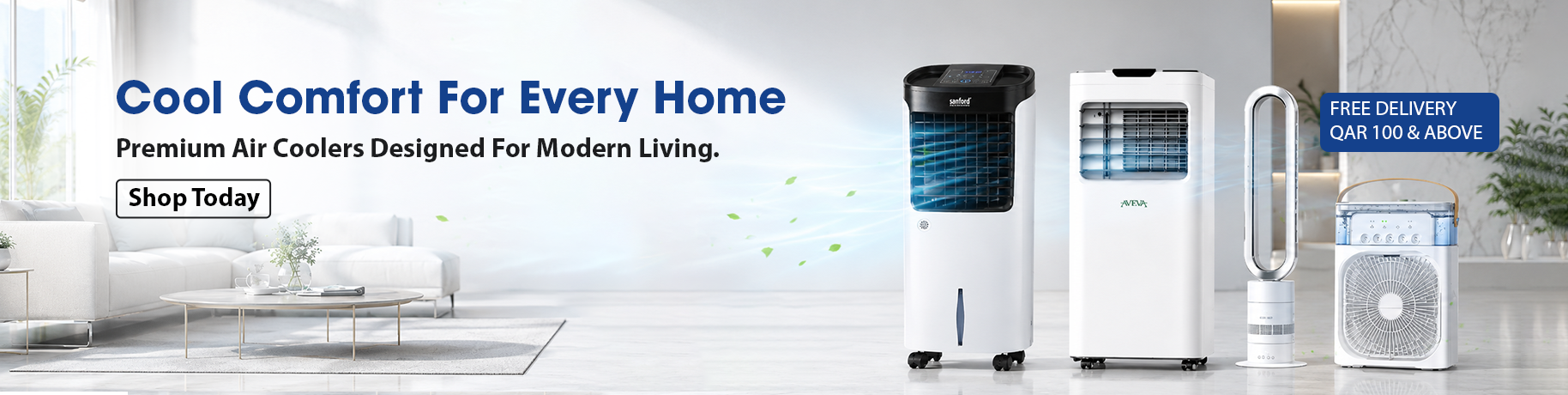 Slider Img of Air cooler Web Banner